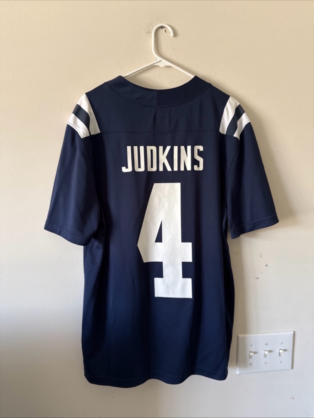 Men's Nike Quinshon Judkins #4 Ole Miss Rebels NCAA Football Jersey Sz L - RARE - Picture 6 of 6